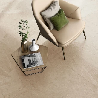 Klinker <strong>Duostone</strong>  Beige Mat 60x60 cm